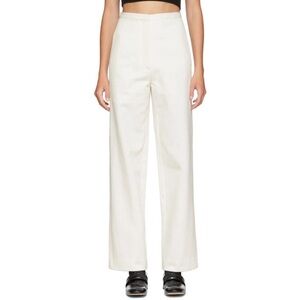 LVIR WOOL SLIT PANTS LARGE